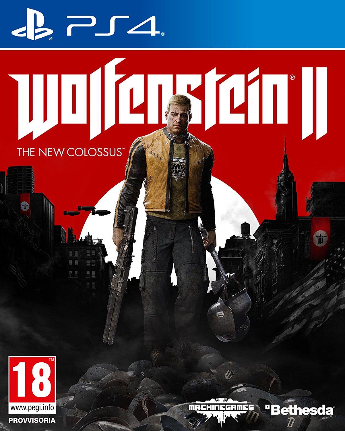 UBISOFT Wolfenstein II: the New Colossus per Sony PS4